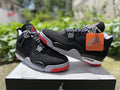 Air Jordan 4 Retro OG Bred / Black Cement – Baskets Montantes Mythiques