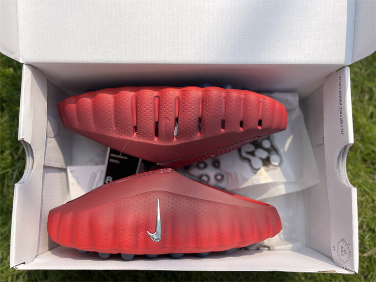 Nike NOCTA Scuba Mule / Slide Red Orange – Mules Sculptées Rouge