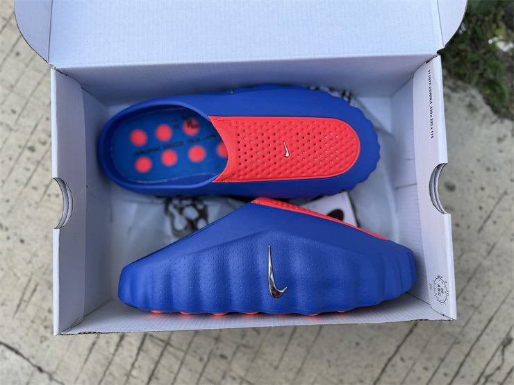 Claquettes Nike x NOCTA Alien Mule – Mules Bleu & Orange Streetwear