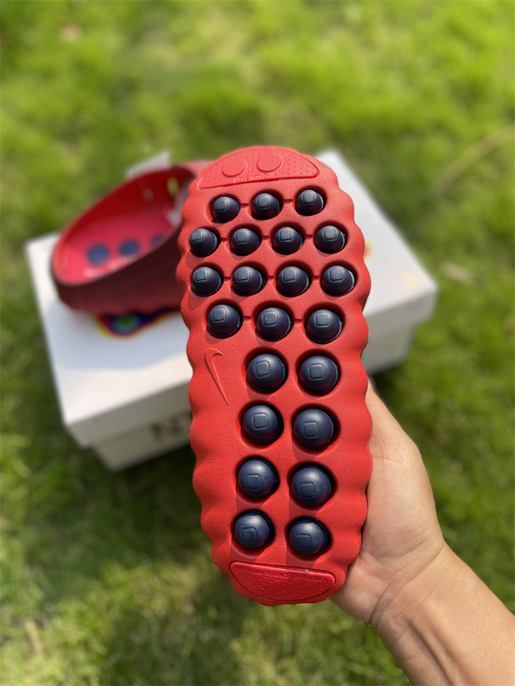 Nike NOCTA Scuba Mule / Slide Red Orange – Mules Sculptées Rouge