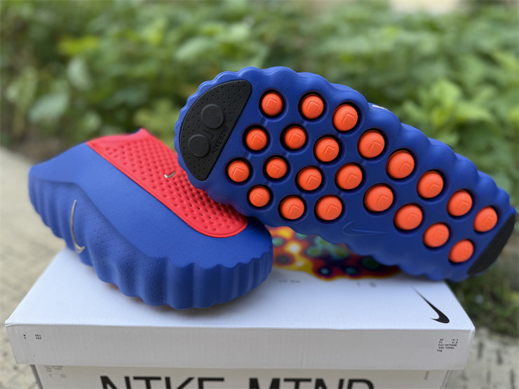 Claquettes Nike x NOCTA Alien Mule – Mules Bleu & Orange Streetwear