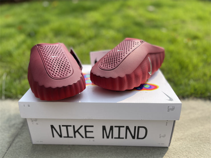 Nike NOCTA Scuba Mule / Slide Red Orange – Mules Sculptées Rouge